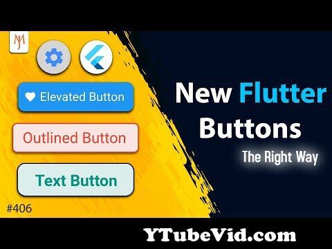 Jump To flutter tutorial how to create new flutter buttons 124 the right way 124 in 5 minutes preview hqdefault Video Parts