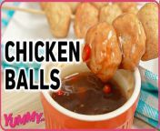 If you&#39;re looking for a delicious and easy-to-make snack or appetizer, look no further than these homemade chicken balls! In this video, we&#39;ll show you how to create these mouth-watering treats step by step, using simple ingredients you probably already have in your kitchen. &#60;br/&#62;Our recipe yields juicy, flavorful chicken balls that are sure to impress your friends and family. Whether you&#39;re hosting a party or just looking for a tasty snack, this recipe is sure to become a favorite in your household. Tune in to learn how to make these delicious homemade chicken balls!&#60;br/&#62;&#60;br/&#62;&#60;br/&#62;Music: https://artlist.io/song/102642/greengrass