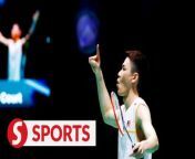 Shuttler Lee Zii Jia exacted sweet revenge against Japan’s Kodai Naraoka to reach his fourth consecutive men’s singles semi-finals of the All England Open at the Utilita Arena Birmingham. Zii Jia beat Naraoka 21-9, 10-21, 21-13 in their quarter-final match on Friday (March 17).&#60;br/&#62;&#60;br/&#62;Read more at https://bit.ly/3LBvtXJ&#60;br/&#62;&#60;br/&#62;WATCH MORE: https://thestartv.com/c/news&#60;br/&#62;SUBSCRIBE: https://cutt.ly/TheStar&#60;br/&#62;LIKE: https://fb.com/TheStarOnline