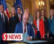 Utah Governor Spencer Cox on Thursday signed two laws intended to restrict social media use by minors, becoming the first US state to require parental permission for anyone under 18 to use such platforms as Instagram, TikTok and Facebook.&#60;br/&#62;&#60;br/&#62;WATCH MORE: https://thestartv.com/c/news&#60;br/&#62;SUBSCRIBE: https://cutt.ly/TheStar&#60;br/&#62;LIKE: https://fb.com/TheStarOnline